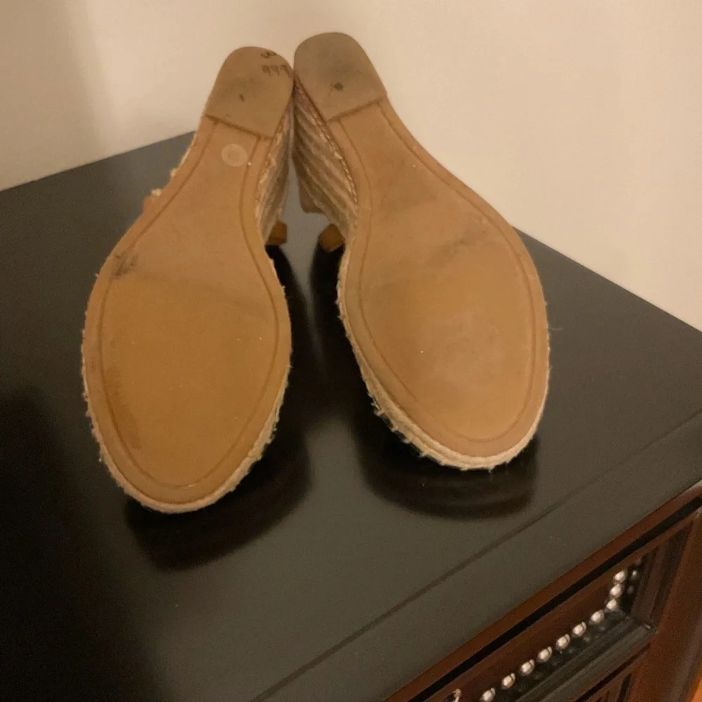Tory Burch Color Block Wedge Espadrille Sandals